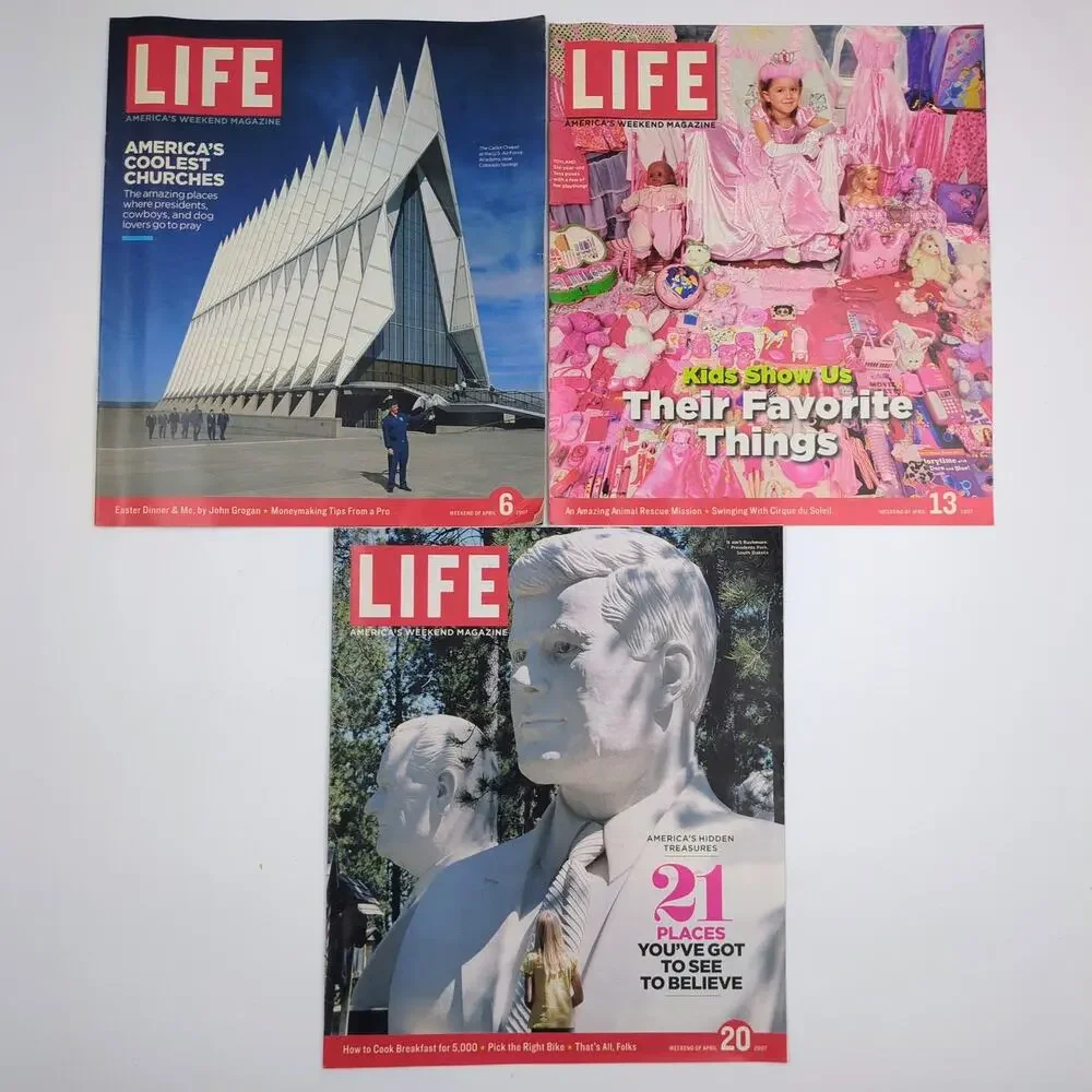 Life Weekend Magazine 11 Issue Lot 2007 Jennifer Hudson Chris Rock James Blunt